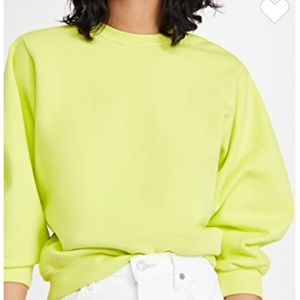 NWT Agolde Thora Sweatshirt in Tarte sz S
